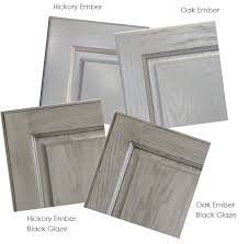Modern kitchen cabinet hardware ideas. Introducing Ember This Grey Ghosted Stain Over Heavy Grain Oak Hickory Or Rustic Hickory Is Hot A Su Kitchen Cabinet Styles Redo Furniture Wood Stain Colors