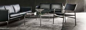 Walnut square glass top contemporary coffee table. Ch108 Glass Elegant Office Coffee Tables Coalesse