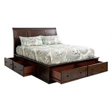 Cumberland Brown Mango Cal King Storage Bed Jerome S Furniture King Storage Bed Storage Bed Bed Furniture