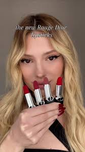 The New Rouge Dior: Iconic Shades with New Formula and Packaging