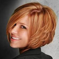 While the straight short bob adds length to her face, her edgy side bangs add angles that counteract its roundness. 50 Perfect Short Haircuts For Round Faces Hair Motive Hair Motive