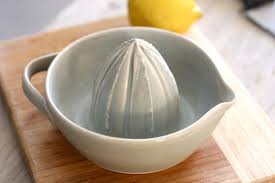 Pottery Citrus Juicer Soft Gray Lemon Juicer Lemon Juicer Citrus Juicer Juicer