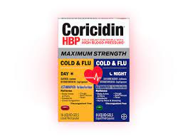 Cold Medicine For High Blood Pressure Coricidin Hbp