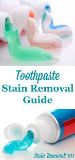 How To Remove Toothpaste Stains