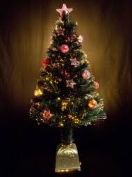 This fiber optic tree has a beautiful retro shimmering effect we remember from days past. Fibre Optic Christmas Trees Christmas Trees Buy Online From The Christmas Warehouse