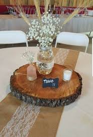 I have not purchased slabs from him, i just looked and drooled. Wood Slab Centerpieces