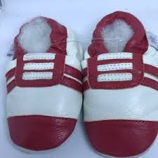 Curving Baby Infant Leather Shoes Slippers New