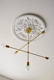 Allison Matt S East Village Synergy Ceiling Medallions Ceiling Rose Modern Chandelier