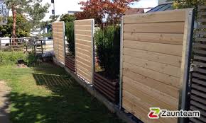 Bohlenzaun Larche Natur Sichtschutzzaun Garten Zaun Garten Sichtschutz Garten