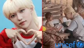 Felix de Stray Kids trabaja como voluntario de Unicef para ayudar y  proteger a niños