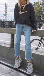 Vintage Nike Sweatshirt Retro Outfits Cool Outfits Tshirt Outfits