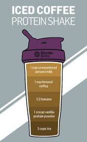 Blenderbottle Recipe Iced Coffee Protein Shake Protein Shake Recipes Protein Drinks