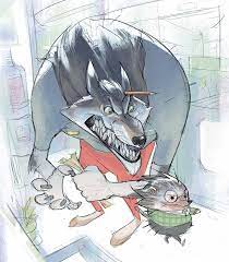 I Ve Wanted To Draw Animals For A While And I Had This Idea About Animal Being Artists You Know Like Us St Animal Art Animal Drawings Concept Art Characters