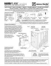 hardiplank installation instructions