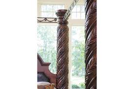 Ashley furniture north shore king poster bed. North Shore King Poster Bed With Canopy Ashley Furniture Homestore