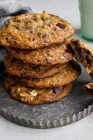 Thick And Gooey Chocolate Chip Cookies Recipe Recipe Gooey Chocolate Chip Cookies Chocolate Chip Cookies Gooey Chocolate Chip Cookie Recipe