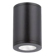 This type of light drops from the ceiling a bit and leaves some space between the ceiling contemporary light fixtures are elegantly crafted and have simple design elements that make them perfect for more modern designed rooms. Wac Lighting Tube Architectural Led Color Changing Outdoor Flush Mount Ceiling Light Ylighting Com