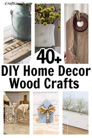 ‪40 DIY Wood Crafts For Farmhouse And Rustic Decorations – Home and Garden‬‏