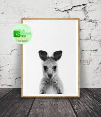 Black And White Animal Prints Australia Kangaroo Print Australian Animal Wall Art Nursery Decor Black And White Printable Kids R Nursery Animal Prints Baby Animal Prints Baby Animal Prints Nursery