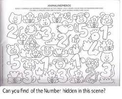 Number Hunt Worksheet For Kids 7 Worksheets For Kids Preschool Colors Number Worksheets