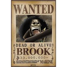 Poster Avis De Recherche Brook One Piece Avis De Recherche One Piece Fond D Ecran Telephone
