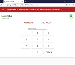 Stream video, detect motion, detect faces, and read qr codes. Lovelace Alarm Card Lovelace Frontend Home Assistant Community