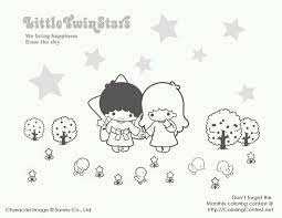 Kiki is filled with curiosity about everything, which makes him a little cheeky sometimes. Coloring Pages Star Coloring Pages Stars Coloring Pages Little Twin Stars
