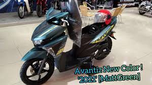 The 2018 yamaha ego solariz is priced at rm5,548.04 (basic price with gst). Avantiz 125i New Color 2021 Mattgreen Youtube