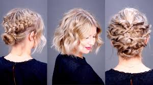 No matter your texture or aesthetic but the thing about short hair is that it does require a fair share of maintenance. Three Holiday Elegant Short Hairstyles Milabu Youtube