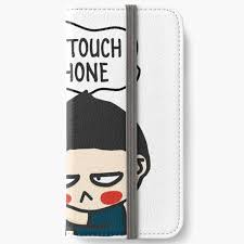 Dont Touch My Phone Wallpaper Iphone Wallets For 6s 6s Plus 6 6 Plus Redbubble