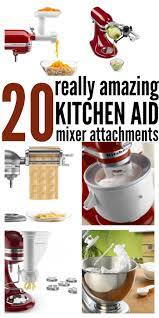 I've included videos for each of the attachments so you can see them in action. 20 Amazing Kitchen Aid Mixer Attachments