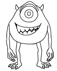 School's out for summer, so keep kids of all ages busy with summer coloring sheets. Coloring Page Monsters At Work Mike Wazowski 3