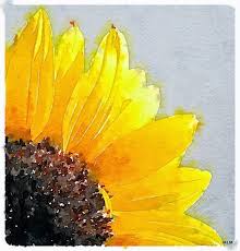 Sweet Leaf Notebook Watercolor Sunflowers Sunflower Watercolor Painting Watercolor Sunflower Watercolor Pencil Art