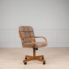 Casual Dining Cushion Swivel And Tilt Rolling Caster Chair See This Great Product It Is An Affiliate Li Home Office Furniture Sets Furniture Caster Chairs
