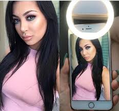Flawlessly Bring Com Clip On Selfie Light Ring Selfie Ring Light Phone Lighting Selfie Light