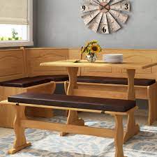 Same day delivery 7 days a week £3.95, or fast store collection. Breakfast Nook Table Cushion Set Bench Padding Kitchen Dining Fabric Beige Pads Dining Sets
