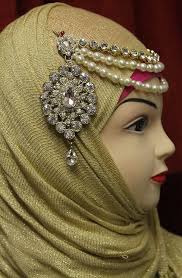 Simple Matha Patti For Hijab Hijab Headpiece Jewellery New Arrivals