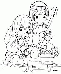 Includes images of baby animals, flowers, rain showers, and more. Free Printable Nativity Coloring Pages Coloring Home