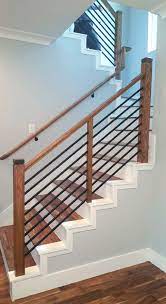 Steel and aluminum deck railing will look great on any deck or patio. Modern Stair Railing Only 12 50 Stacked Cap 4000 For 3 1 4 Newels