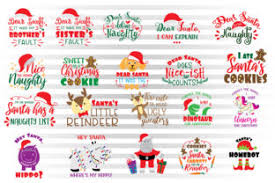 Magnet dear santa it was my sister's fault, from ib laursen. Christmas Bundle For Kids Graphic By Illustrator Guru Creative Fabrica
