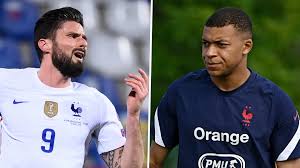 © disediakan oleh kompas.com reaksi penyerang perancis, kylian mbappe, pada laga kontra ukraina di laga kualifikasi piala dunia 2022 di stade de france, st denis, kamis (25/3/2021) dini hari wib. Giroud Mbappe Feud Risks Undermining France S Euro 2020 Bid Goal Com
