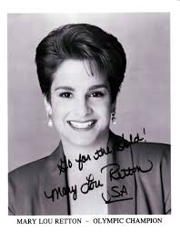 Mary Lou Retton Signed Autographed 8X10 Photo Gymnast Go For the Gold! TMN 