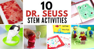 This is a compiled list of activities that can be done with kindergarteners. 10 Dr Seuss Stem Activities The Homeschool Resource Room