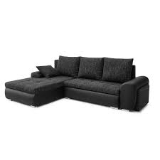 Vous achetez vos articles chez cdiscount et cherchez un code promo cdiscount pour payer moins cher ? Emma Canape D Angle Reversible Convertible 4 Places Coffre Et Pouf Amovible Tissu Noir L270 X P184 X H90 Cm Achat Vente Canape Sofa Divan Soldes Sur Cdiscount Des Le 20 Janvier Cdiscount