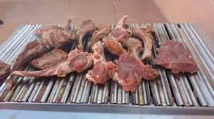 Mangalda Efsane Kuzu Pirzola Ve Kuzu Lokum Mangal Lokum Kebap Yemek