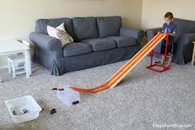 Shop for the latest cars tracks gift sets dvds accessories and more today. How To Make A Pvc Pipe Adjustable Hot Wheels Car Ramp Frugal Fun For Boys And Girls