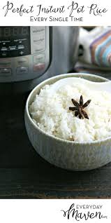 How To Make Perfect White Rice In The Instant Pot Every Single Time It S All About The Water To Rice Ratio And Once Yo Instant Pot Instant Pot Recipes Recipes