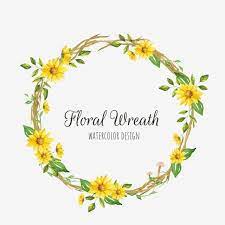 Check spelling or type a new query. Yellow Floral Wreath Floral Clipart Png Wreath Png And Vector With Transparent Background For Free Download In 2021 Floral Wreath Watercolor Wreath Illustration Wreath Watercolor