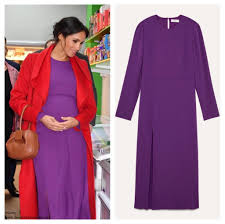 The Duchess Of Sussex Rocks Red For First Outing With Prince Harry In 2019 Dress Like A Duchess Meghan Markle Style Dresses Meghan Markle Dress