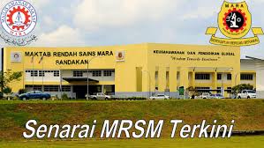 Semakan keputusan kemasukan ke mrsm bagi sesi kemasukan 2019 boleh dilakukan secara dalam talian bermula pada 21 disember depan melalui. Senarai Mrsm Terkini Maktab Rendah Sains Mara
